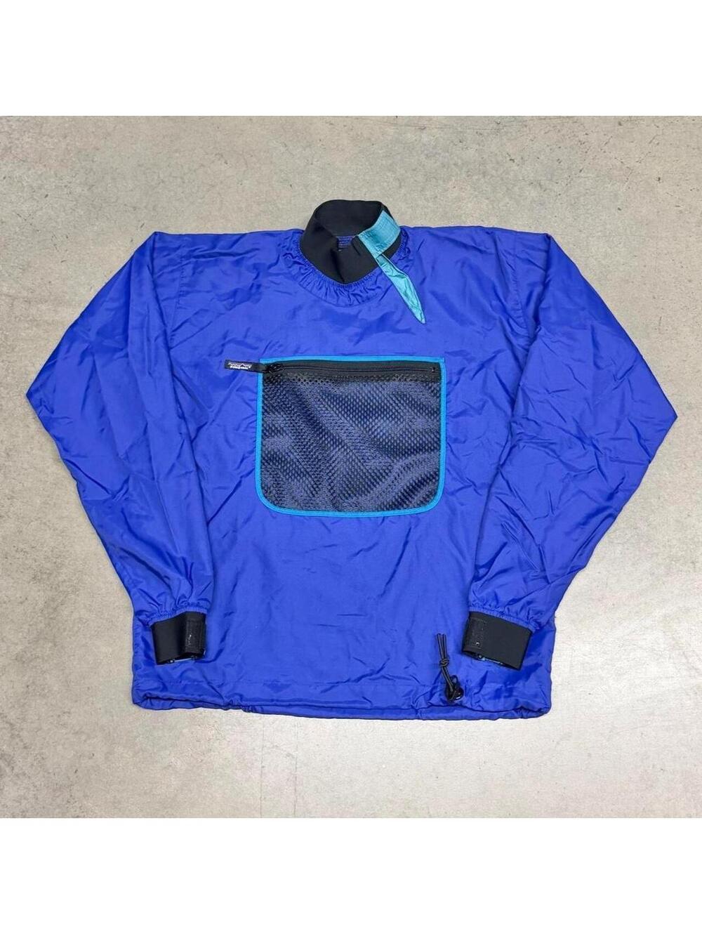 Vintage Patagonia Spray Top Jacket Mens Large Canoe Kayak Paddling Pullover 90s - Picture 2 of 8